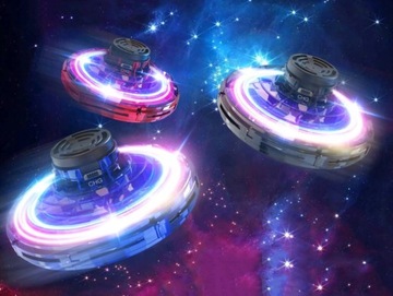 FLYING DRONE SPINNER BOOMERANG UFO LED для детей