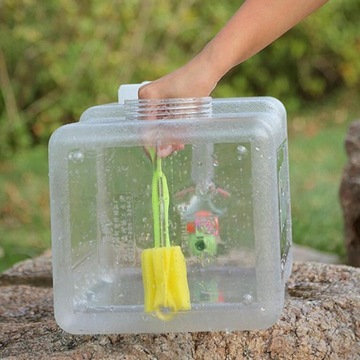 Походный контейнер для воды Ведро с краном, резервуар для воды 12 л.