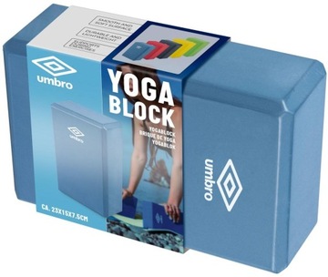 BLOK KOSTKA DO ĆWICZEŃ JOGA PILATES FITNESS UMBRO