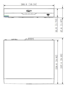 Регистратор 5 в 1 DAHUA XVR5104HS-4KL-I2/4CH 8Mpx