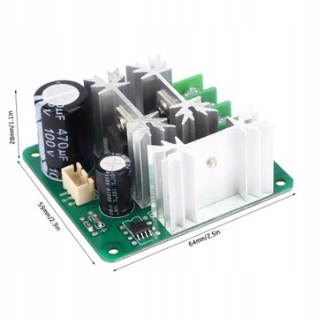 Контроллер двигателя постоянного тока CCMHCN PWM 6–90