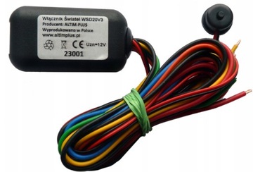 Moduł świateł 0-100% mocy tryb serwisowy +12V