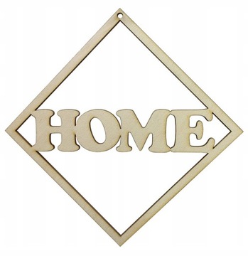 Obręcz kwadrat do łapacza snów makramy HOME 30cm