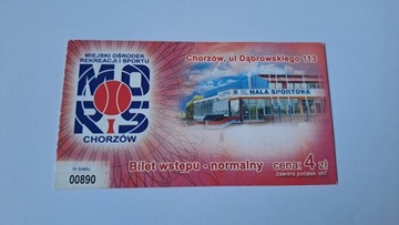BILET MOSIR CHORZÓW