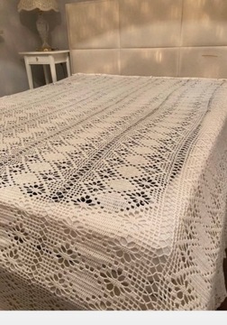 Narzuta Handmade antyk bawełna 299 x 270 cm