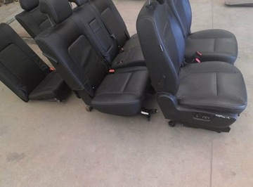 CHEVROLET CAPTIVA 2012 KOMPLET SEDADLA KŮŽE 7OSOB