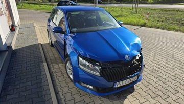 Skoda Fabia III Hatchback Facelifting 1.0 MPI 60KM 2021 Škoda Fabia Skoda Fabia Salon Pl Gaz 2021 Nie