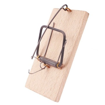 ŁAPKA NA MYSZY DREWNIANA MYSZOŁAPKA MOCNA PUŁAPKA