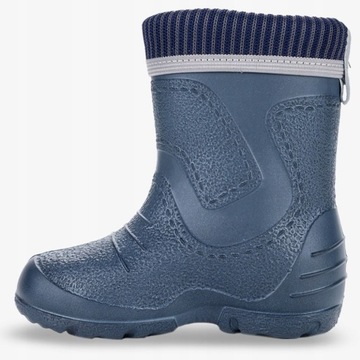 Детские всесезонные резиновые сапоги Raweks, серые, размер 22/23