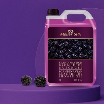 ГЕЛЬ ДЛЯ ДУША Möller SPA СКАНДИНАВСКАЯ ЧЕРНАЯ ЕЖЕВИКА УНИСЕКС ПРЕМИУМ 5л
