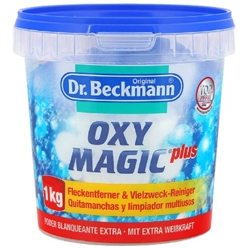 Odplamiacz w proszku Dr. Beckmann Oxy Magic Plus 1 kg wiaderko