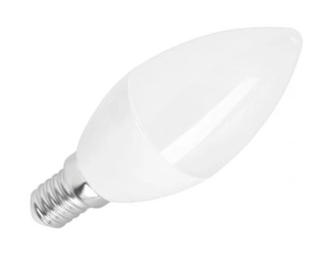 Żarówka ledowa mały gwint e14 świeca 8W=57W