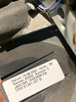 VOLANT JAGUAR X-TYPE KŮŽE 1X433599