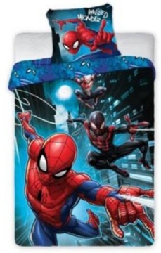 POŚCIEL SPIDERMAN 160X200+70X80 PAJĄK