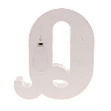 Światła alfabetu Marquee List Light LED Litera Q