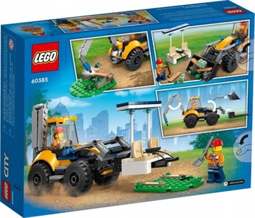 LEGO CITY ЭКСКАВАТОР БУЛЬДОЗЕР-ПОГРУЗЧИК СТРОИТЕЛЬСТВО КОВША 60385 НАБОР БЛОКОВ