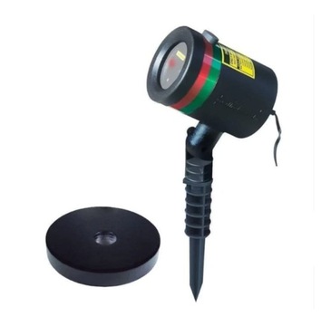 PROJEKTOR LASEROWY ŚWIĘTA RGB NA DOM LAMPA