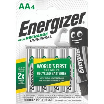 Akumulatorki Energizer Universal AA HR6 1300mAh(4)