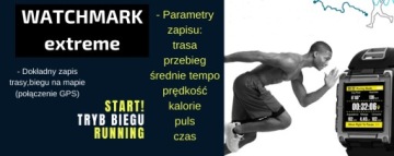 SMARTWATCH НОСИТЬ СПОРТИВНЫЙ ДИЗАЙН ТРИАТЛОН GPS