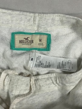 Hollister spodnie dresowe zielone logo klasyk M L