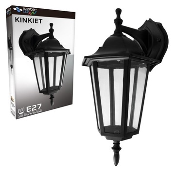 Lampa elewacyjna E27 LED zewnętrzna kinkiet ogrodowy