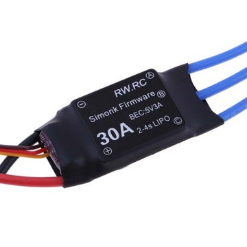 Бесщеточный регулятор скорости ESC 30A 5V для RC