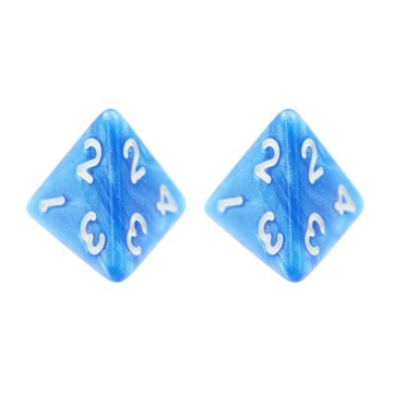 ZESTAW 2X KOŚĆ CZTEROŚCIENNA K4 RPG SYRENY