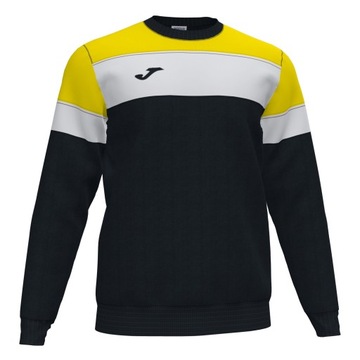 Bluza Joma Crew czarny/żółty ciepła wygodna ładna