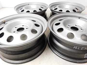 4× DISK OCELOVÝ KFZ 46742623 6.0" X 15" 5X98 ET 37,5