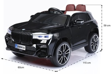 Большой внедорожник X8 SPORT 4x4 привод, кожа, светодиодный пульт, ПОКРАСКА