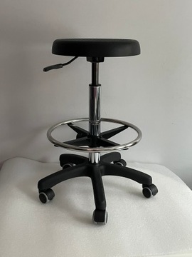 Krzesło produkcyjne Wysokie z podnóżkiem robocze