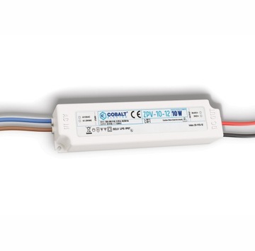 Zasilacz impulsowy CobaltElectro ZPV 12V 10W IP67