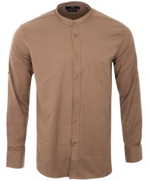 РУБАШКА МУЖСКАЯ, хлопок, воротник стойка XXL REGULAR VIADI POLO