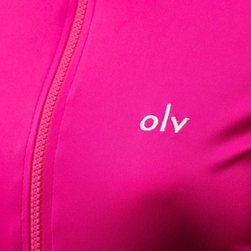 Komplet damski sportowy OLAVOGA ADMIRE - Amarant (Rozmiar: S)