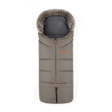 PETITE&MARS Конверт зимовий Arctic 4 в 1 + рукавички Furry Мокко Mousse