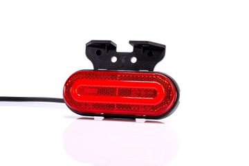 LAMPA OBRYSOWA DIODOWA LED 12/24V CZERWONA FRISTOM