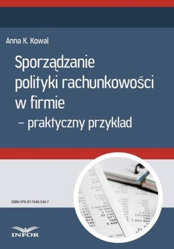 SPORZĄDZANIE POLITYKI RACHUNKOWOŚCI W FIR.. EBOOK