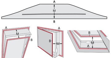 УПЛОТНИТЕЛЬ ОКОННЫЙ ДЛЯ КОНДИЦИОНЕРА - БЕЛЫЙ - 4м