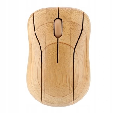 Бамбуковая оптическая мышь Wooden Silent