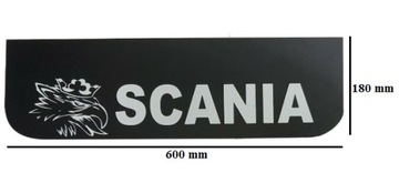 Брызговик 600x180 Логотип Scania 2 шт.