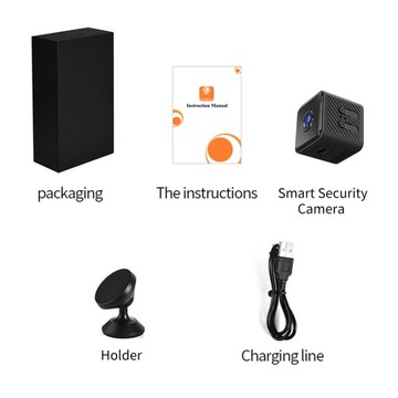 Умная камера безопасности 1080P домашняя многофункциональная