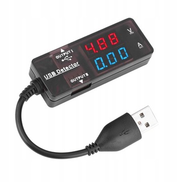 YB26VA podwójny wyświetlacz wykrywacz USB