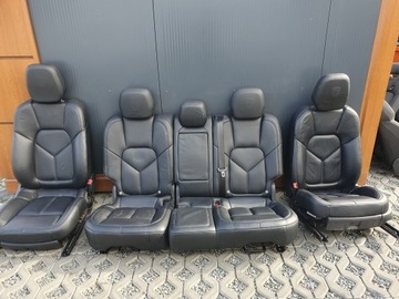 FOTELE WNĘTRZE PORSCHE CAYENNE EUROPA GRZANE 7P