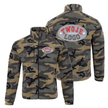 Polar firmowy roboczy gruby z haftem logo nadruk 4XL