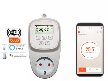 WIFI ТЕРМОСТАТ ALEXA GOOGLE РАЗЪЕМ ПРОГРАММАТОРА