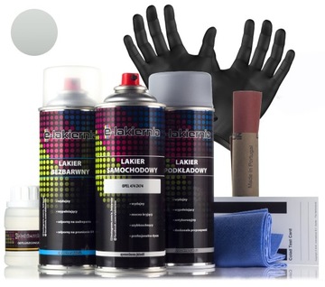 LAKIER SAMOCHODOWY OPEL 474 Z474 + BEZBARWNY + PODKŁAD SPRAY 400ml