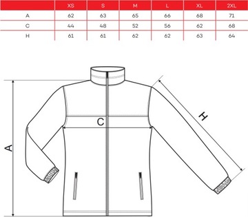 MALFINI JACKET 504 женская флисовая толстовка ТЕПЛАЯ L