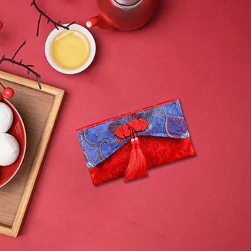 Китайский Лунный Новый Год Красный Денежный Конверт Подарочный Стиль D Горизонтальный