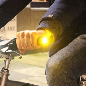 360 фиксированных светодиодных указателей поворота, положения велосипедных фонарей