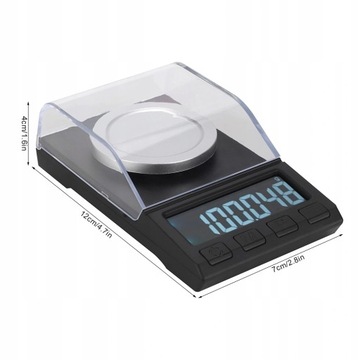 ЭЛЕКТРОННЫЕ ЛАБОРАТОРНЫЕ ВЕСЫ 100G/0,001G